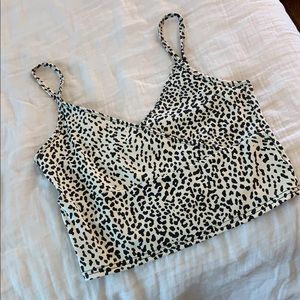 Cheetah leopard print top